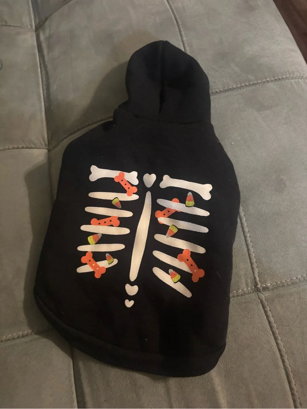 Dog skeleton costume